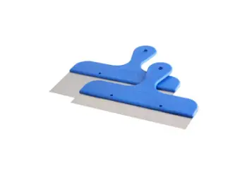 Lopatë çeliku inox Kubala 0511, 240x40mm, dorezë polistiren, gri