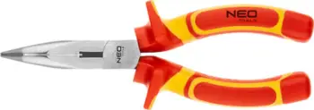 Pinca të përkulura NEO 01-228, 180mm, 1000V, të kuqe