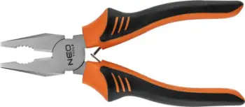 Pinca universale Neo Tools 01-251, 180 mm, dorezë gome, portokalli