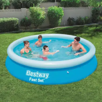 Pishinë Bestway Fast Set 57273, 366 cm, rrethore, blu