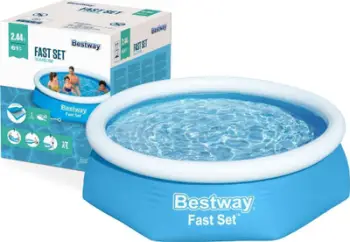Pishinë e fryrë Bestway 57448, 2.44 m, 61 cm, blu