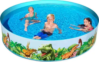 Pishinë fëmijësh Bestway Inflatable Pool Dinosaurs, 244cm, shumëngjyrëshe