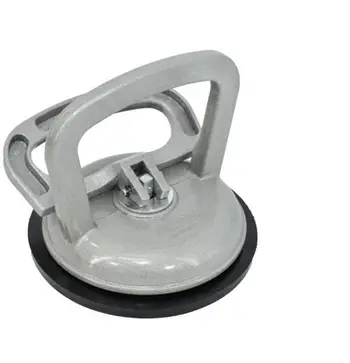 Kapëse thithëse alumini Pro, njëfishe, 60kg, argjendtë