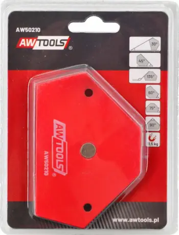 Magnet këndor saldimi AWTools AW50210, 11.5kg, i kuq