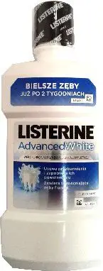Shpëlarës oral Listerine Advanced White, 500ml, zbardhues