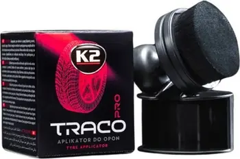 Aplikator profesional për goma K2 Traco Pro, dorëz me fije, i zi