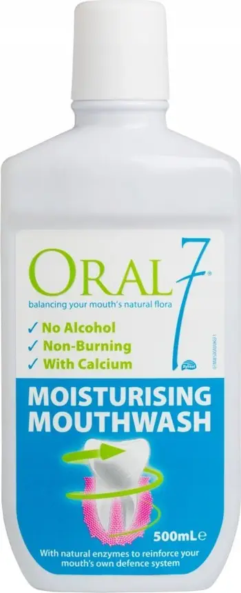 Shpëlarës goje Oral7 Moisturizing Mouthwash, hidratues, 500 ml