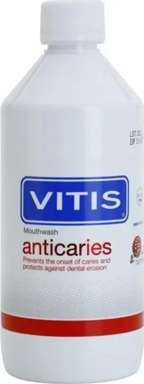 Shpëlarës goje Vitis Anticaries, me fluor dhe hidroksiapatit, aromë mente
