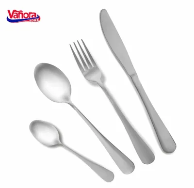 Lugë e madhe çeliku inox Vanora, 13.5 cm, argjendtë - 3