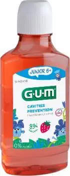 Shpëlarës oral për fëmijë Gum Junior Monster, 300ml