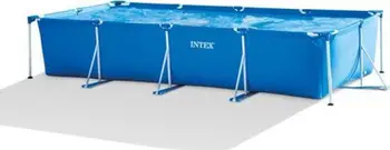 Pishinë kornizë Intex 28273NP, 14" 9 drejtkëndëshe, për oborr, blu