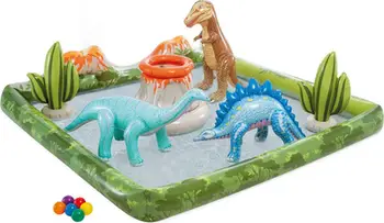 Pishinë fryrëse për fëmijë Intex Dino Pool, shumëngjyrëshe