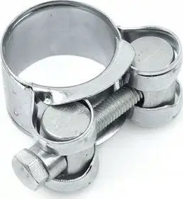 Kapëse tubi Geko G17381, 201-213mm, metalike, gri