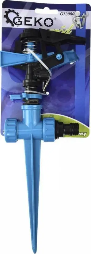 Shprues kopshti GEKO Impuls, plastik, me tripod, jeshil
