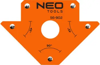 Magnet saldimi NEO TOOLS 56-902, 102 x 155 x 17 mm, kapacitet 23 kg, i kuq