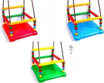 Luhatëse kopshti TechnoK Square Swing 2 0052, për fëmijë, katrore, shumëngjyrëshe
