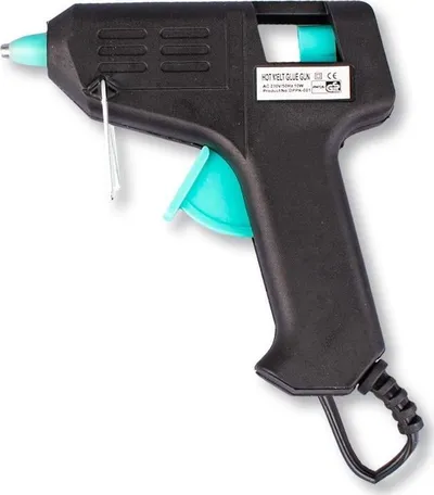 Pistolë ngjitëse BREWIS Hot Glue Gun 10W, 7mm, me kabllo - 1