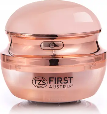Aparat kundër pushit First Austria, rikarikues USB, diametër 4.5 cm, rozë ari