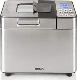 Aparat për bukë DOMO B3971, 600W, kapacitet 900g, i zi argjendtë mat