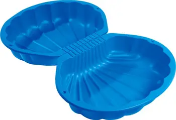 Pishinë rëre për fëmijë Big Shell, 2 në 1, plastike, blu