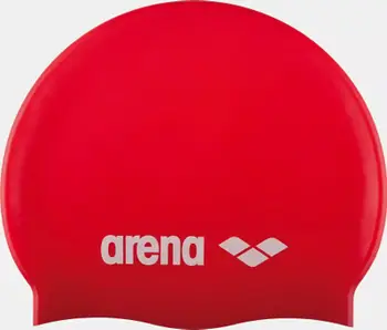 Kapuç noti Arena Classic Silicone Cap Jr, silikoni, për fëmijë, i bardhë