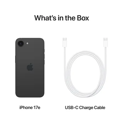 Apple iPhone 17e, 256GB, Black - 8