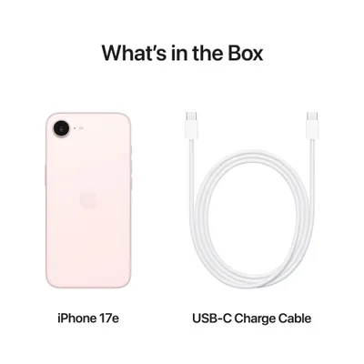 Apple iPhone 17e, 256GB, Soft Pink - 8