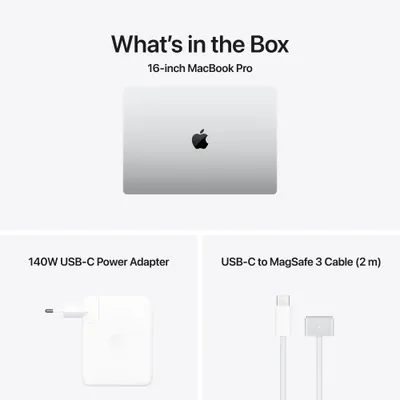 Apple MacBook Pro, 16", M5 Max 18-core, 36GB, 2TB, 32-core GPU, Silver - 9