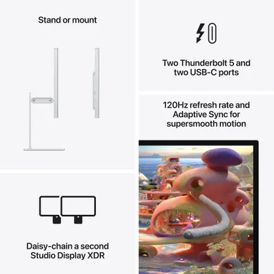 Apple Studio Display XDR, Standard glass, VESA mount adapter (Stand not included) - 8
