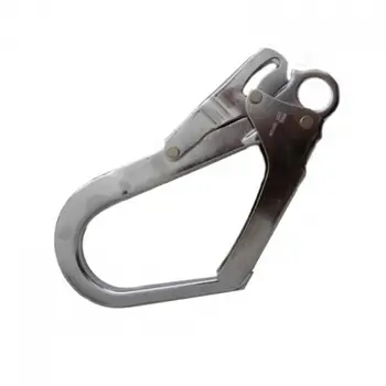 Karabiner çeliku Dedra 500 g, galvanizuar, argjendtë