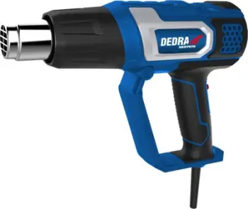 Pistoletë termike Dedra DED7978, 2000W, 2 nivele temperature, blu