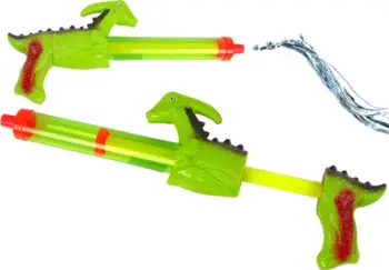Pistoletë uji Leantoys Dinosaur, 40cm, e gjelbër