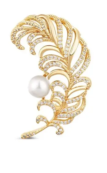 Karficë JwL Luxury Pearls, e praruar në ar, JL0731