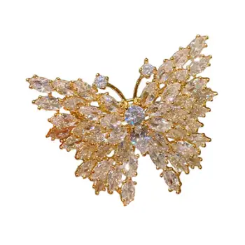Karficë për femra Troli Butterfly Gold, e artë