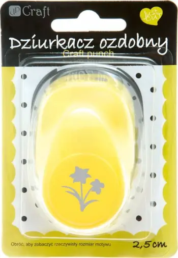 Shpuese dekorative Dalprint Daffodil Mix, 25 mm, shumëngjyrëshe