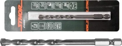 Maje shpuese universale Sthor HEX T21688, 7mm, e argjendtë - 1