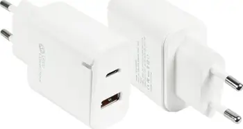 Karikues Alcasa PCA-W003W, 20W, USB A dhe USB C, i bardhë