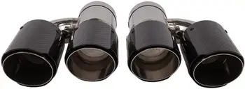 Maje marmite universale Carbon Gloss, dalje 89mm x2, hyrje 70mm, e zezë