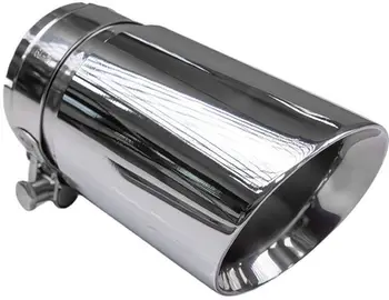 Majë shkarkimi universale Exhaust, hyrje 70 mm, dalje 89 mm, çelik inox i lustruar