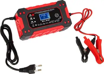Karikues baterie 12V 10A me LCD, funksion riparimi, automatik