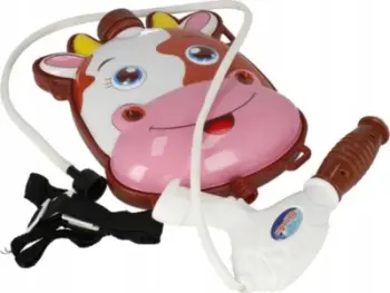 Pistoletë uji MEGA CREATIVE Water Gun Backpack Cow 487926, me çantë shpine, shumëngjyrëshe