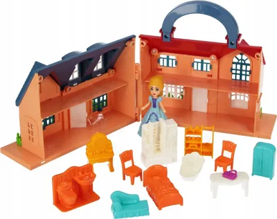 Shtëpi kukullash Mega Creative 543445, me aksesorë, multikolor - 5