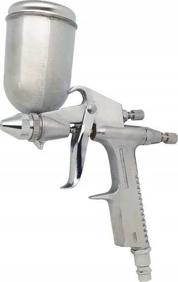 Pistoletë spërkatëse Adler K-3 HP, 200ml, grykë 0.5mm, metalike argjendtë