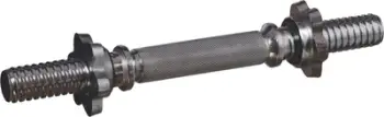Shtangë dore Best Sporting Dumbbell Bar, 35 cm, star lock, krom