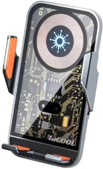 Karikues makine 1stCOOL QI, wireless 15W, automatik, transparent
