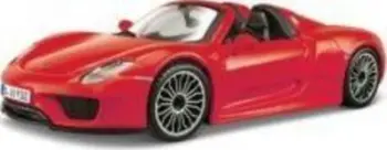 Maket veture Bburago Porsche 918 Spyder, shkalla 1:24, i kuq