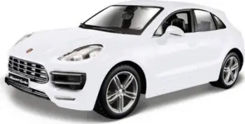 Maket veture Bburago Porsche Macan, shkalla 1:24, metal, i bardhë