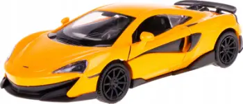 Maket veture Daffi McLaren 600LT, shkalla 1:32, metal, portokalli