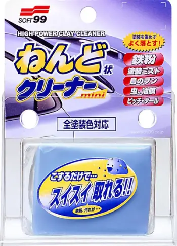 Argjilë pastrimi makine Soft99 Surface Smoother Clay Bar, agresive, 100 g