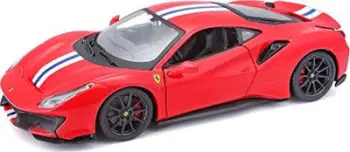 Maketi veturë Bburago Ferrari 488 Pista, 1:24, metal, e kuqe